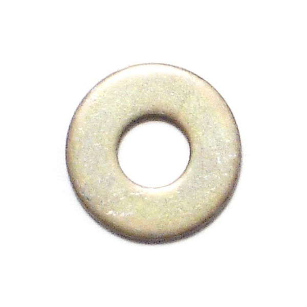 Midwest Fastener Flat Washer, For Screw Size #6 , Steel Zinc Yellow Finish, 40 PK 34181 - main
